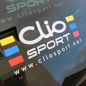 ClioSport Logo Sticker - Style 2
