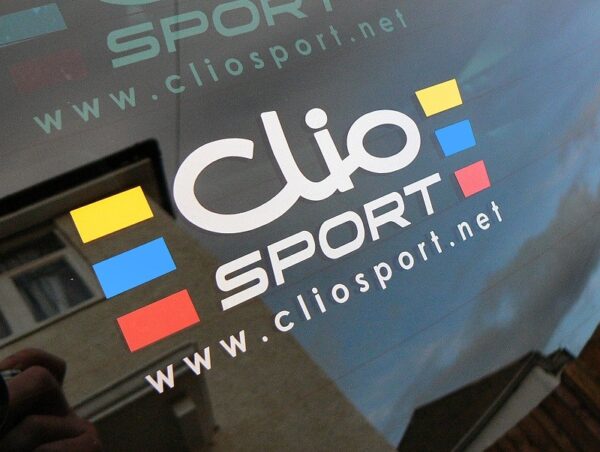 ClioSport Logo Sticker - Style 2