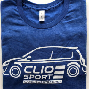 Clio Car T-Shirt - White Logo